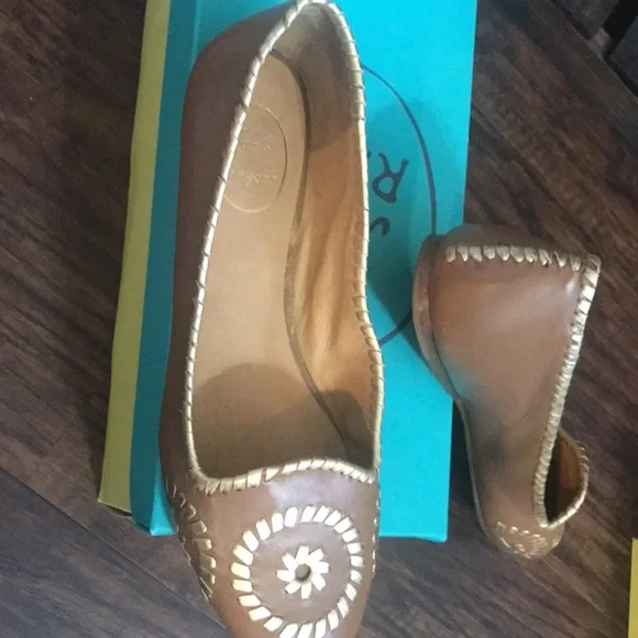 Jack Rogers waverly flat 9.5 - Picture 2 of 5